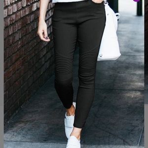 Black Moto legging